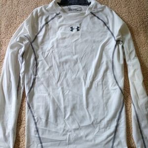 White Compression shirt from under armour